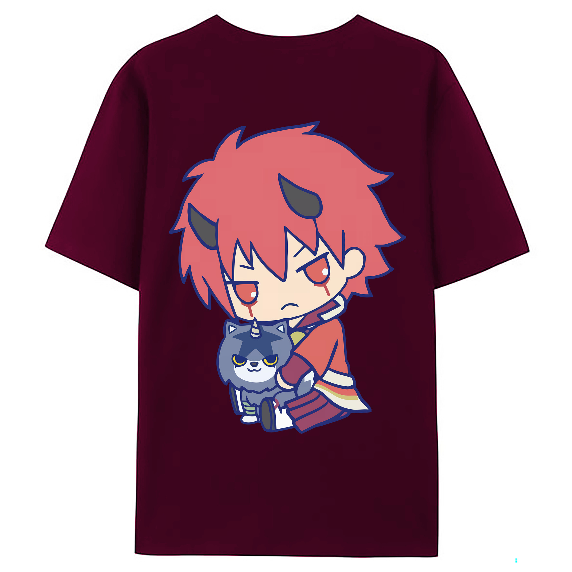 （画像用） 転スラ Regarding Reincarnated to Slime レディース半袖Tシャツ(バックプリント)